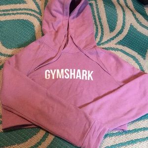 Gymshark cropped crest hoodie